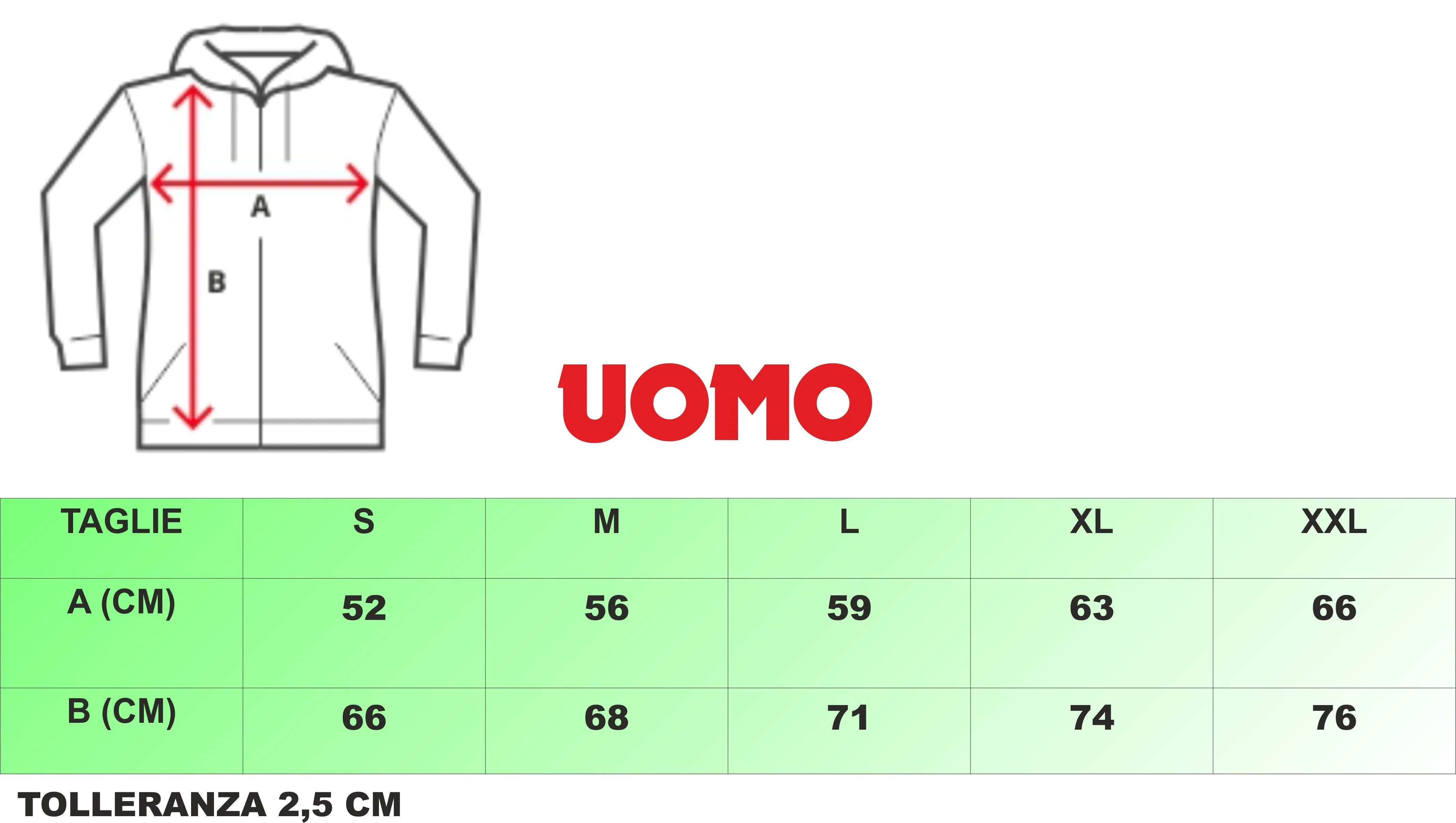 FELPA Con Cappuccio O.S.S. PLUS  UOMO / DONNA FULL ZIP - oss