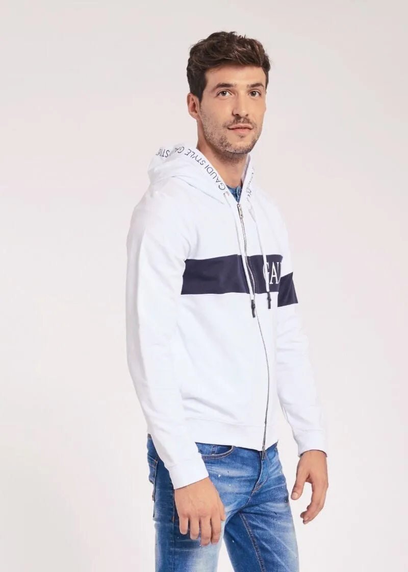 Felpa con stampa lettering