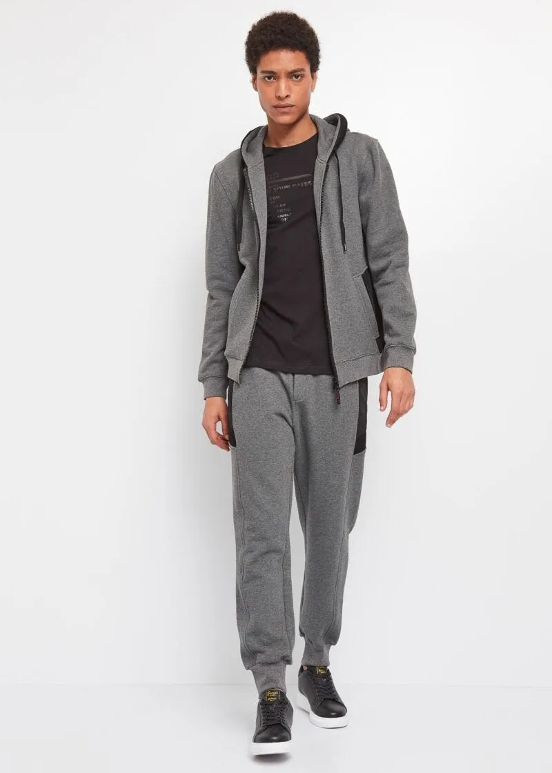 Felpa in misto cotone