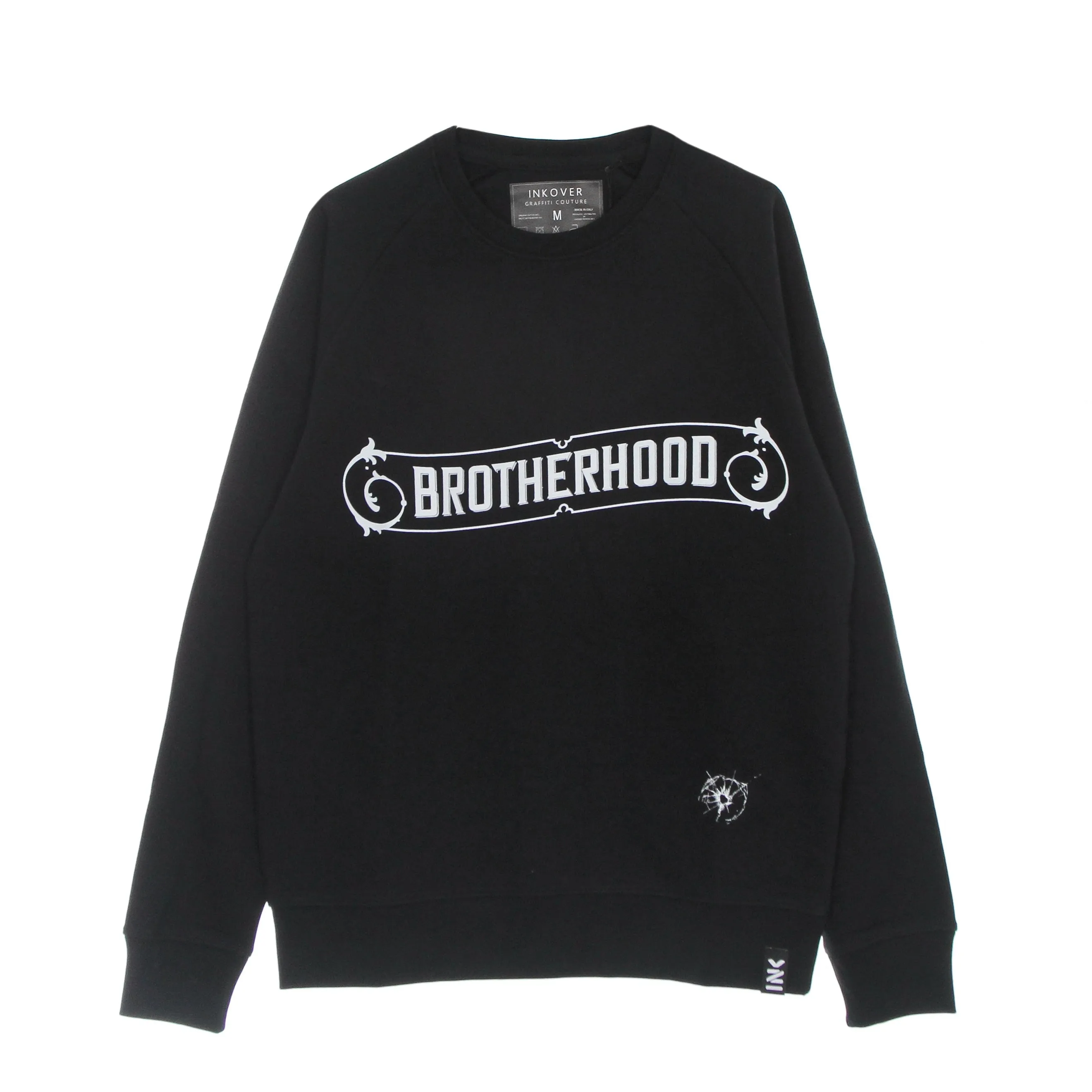 Felpa Leggera Girocollo Uomo Brotherhood H1 Black