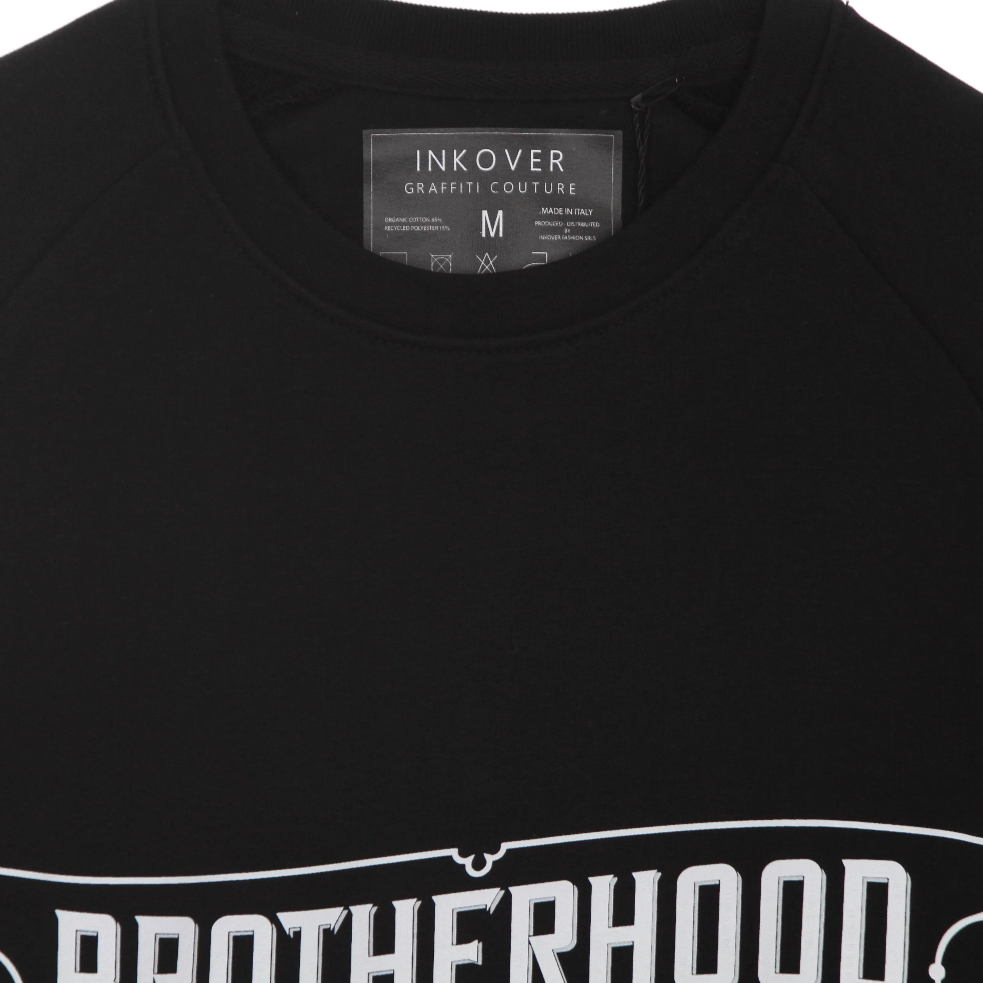 Felpa Leggera Girocollo Uomo Brotherhood H1 Black