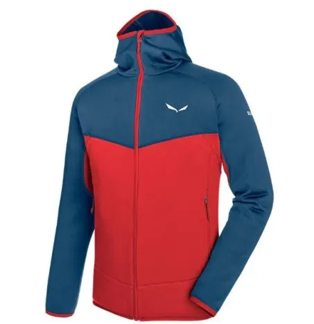FELPA PILE SALEWA PUEZ ROSSO