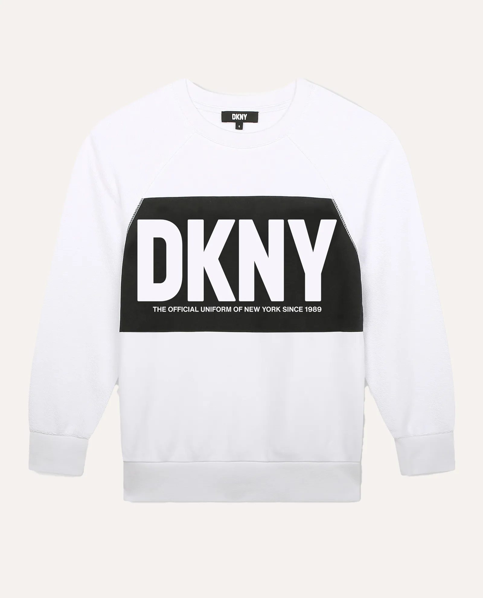 Felpa unisex DKNY in cotone con logo