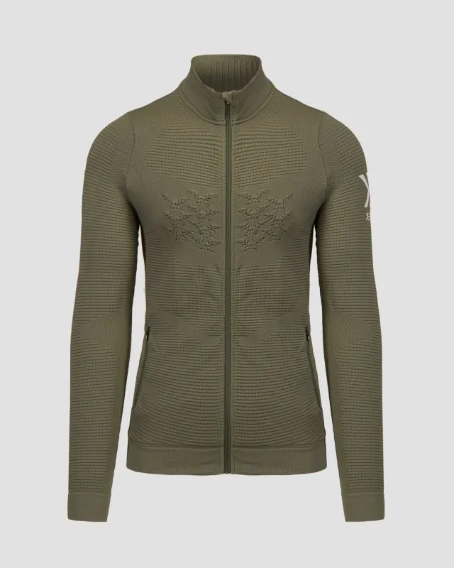 Felpa verde da uomo X-Bionic Instructor 4.0