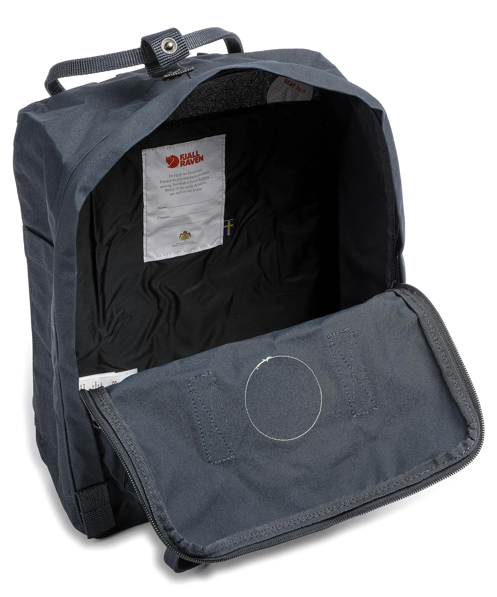  Fjällräven Kånken Zaino vinylon navy  