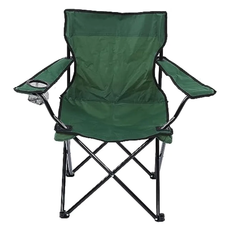 Fockety Sedia da Campeggio Pieghevole, Sedia da Campeggio Impermeabile Antiscivolo Portatile Resistente all’Usura per Esterni 17