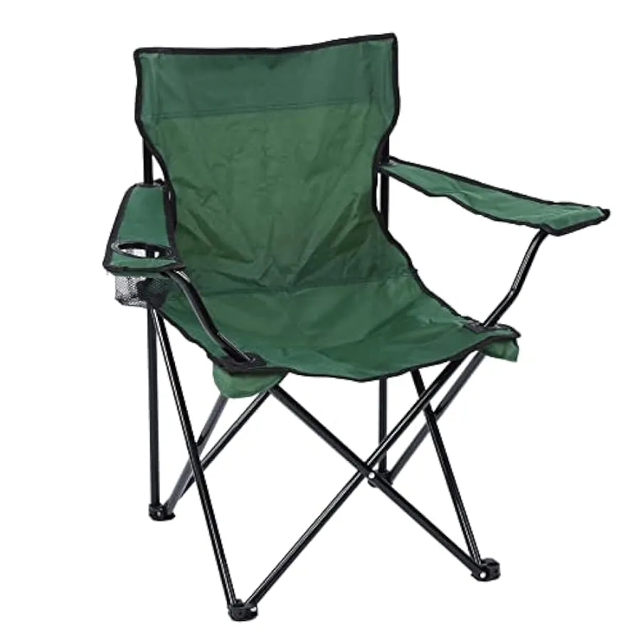 Fockety Sedia da Campeggio Pieghevole, Sedia da Campeggio Impermeabile Antiscivolo Portatile Resistente all’Usura per Esterni 17
