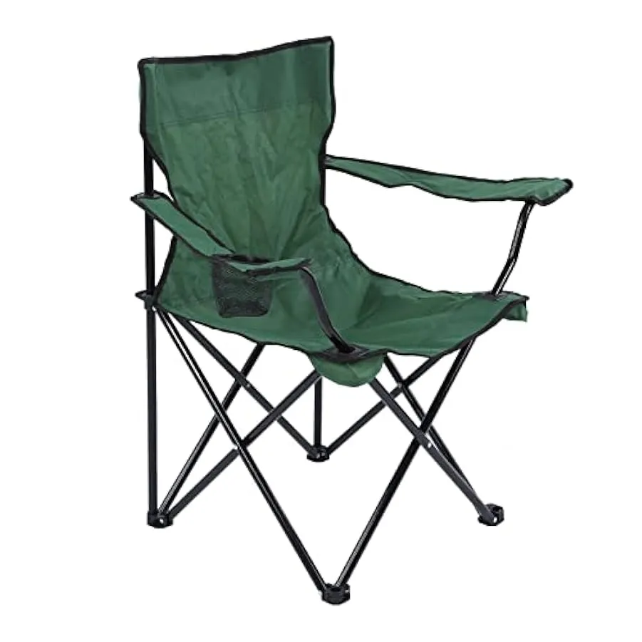 Fockety Sedia da Campeggio Pieghevole, Sedia da Campeggio Impermeabile Antiscivolo Portatile Resistente all’Usura per Esterni 17