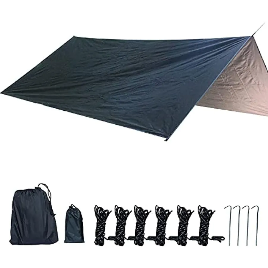 Forniture da campeggio all’aperto Parasole da campeggio multifunzionale Tappetino impermeabile e a prova di umidità Cielo ultral