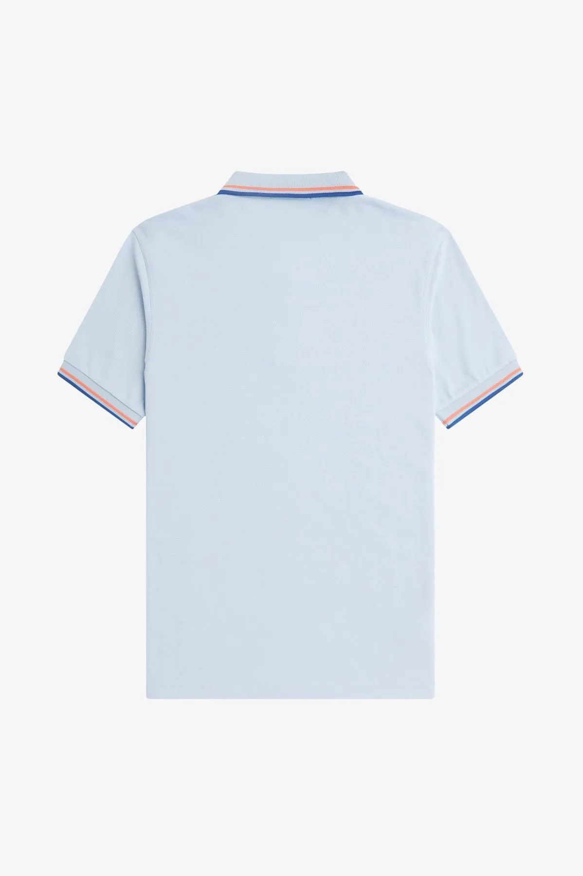 Fred Perry Polo 3600 Doppia Riga Celeste