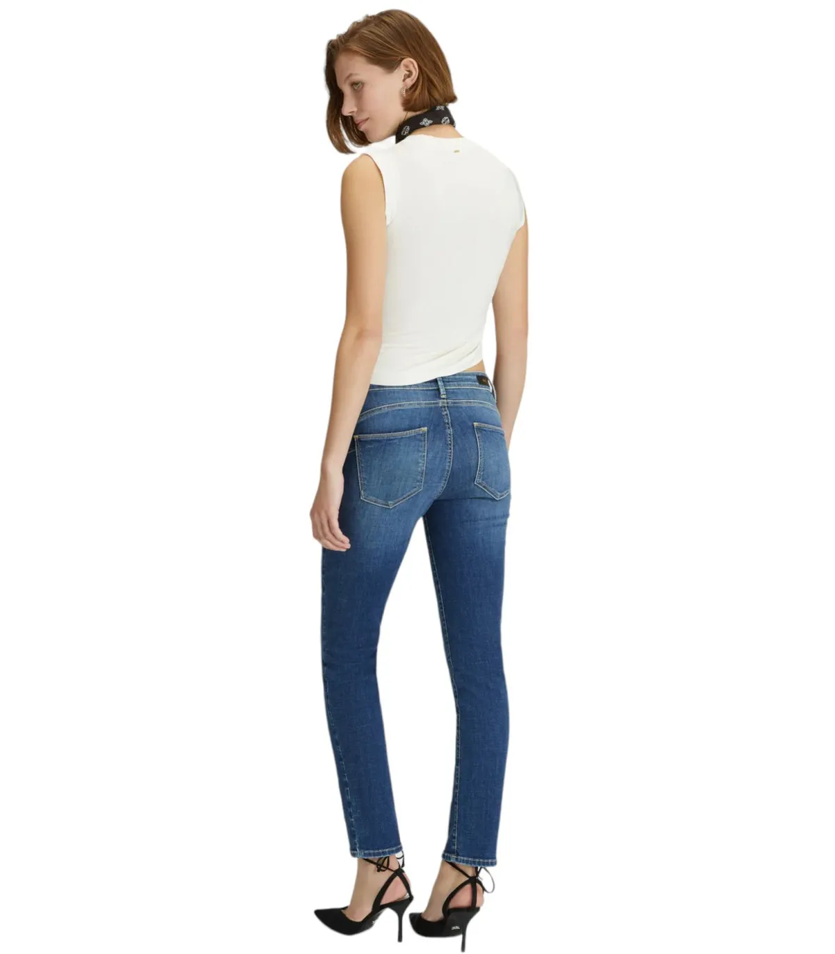 Gas Donna Jeans  Slim Fit Str.Tencell Performance 9,5 Oz Britty Up Z