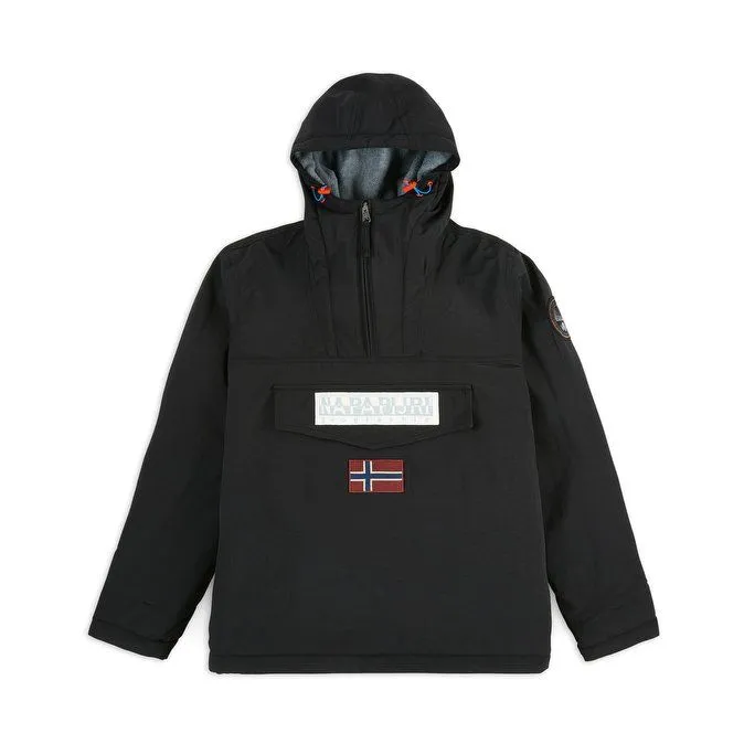GIACCA A VENTO TERMICA UOMO NAPAPIJRI RAINFOREST 2.0 BLACK