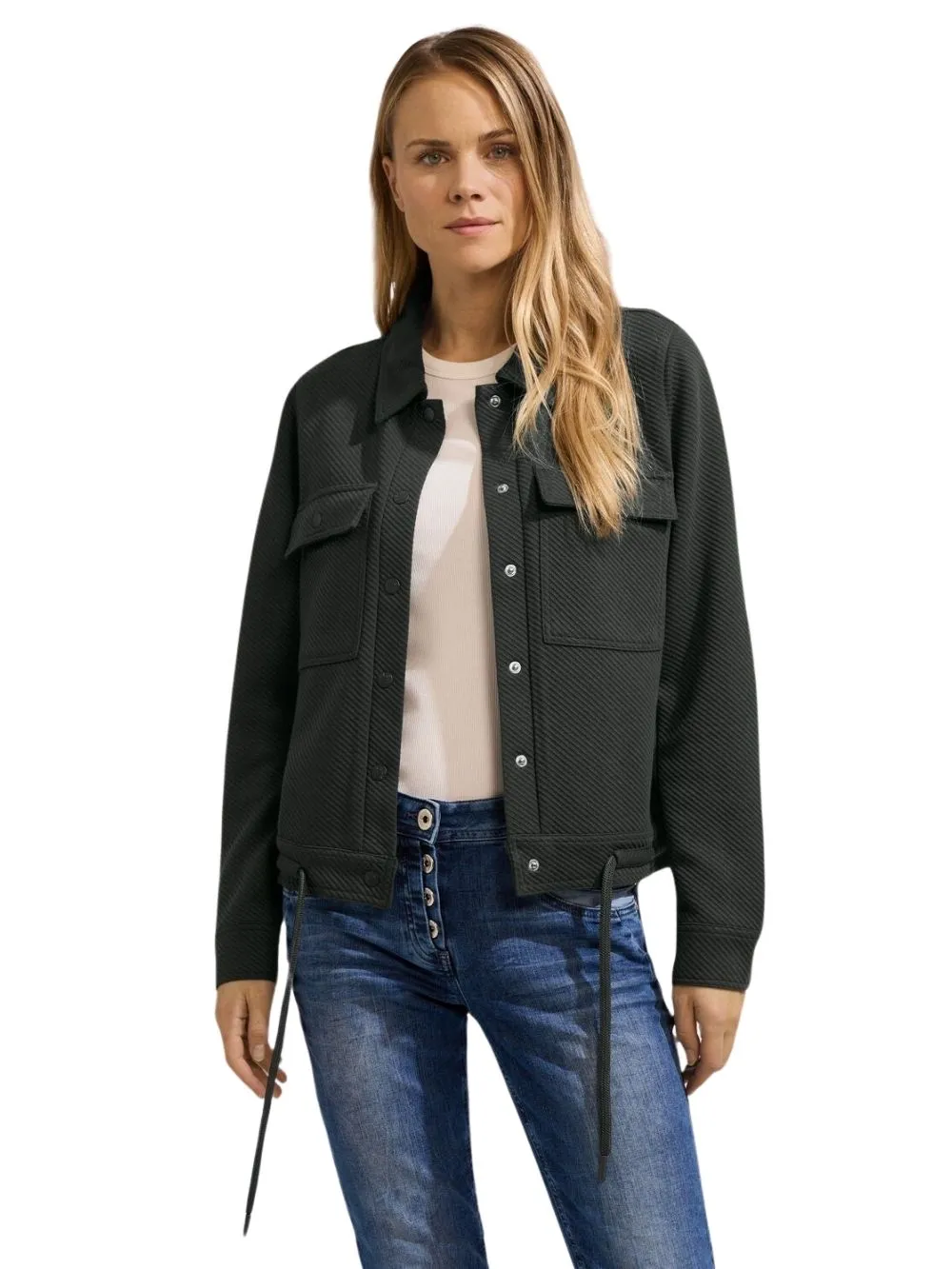 Giacca-Camicia Donna kaki