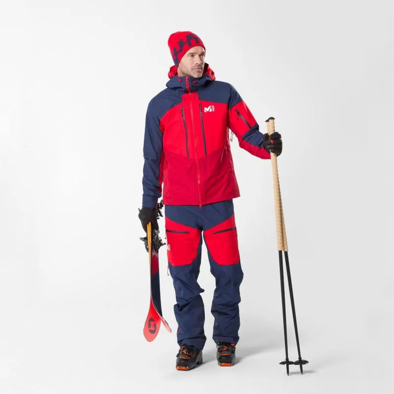 Giacca da sci da uomo Millet M WHITE 3L J M (IVY/MARACUJA)