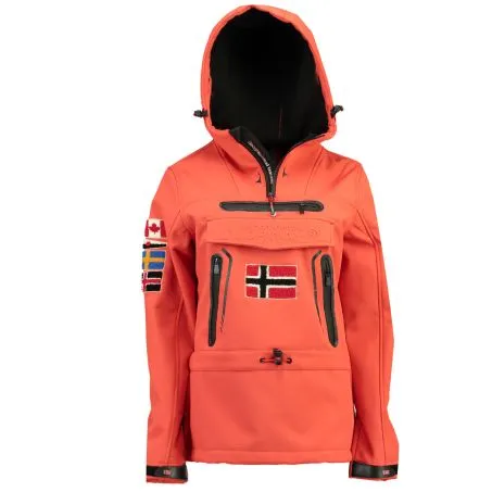 Giacca Softhell Donna GEOGRAPHICAL NORWAY WQ840F Tyka Corallo