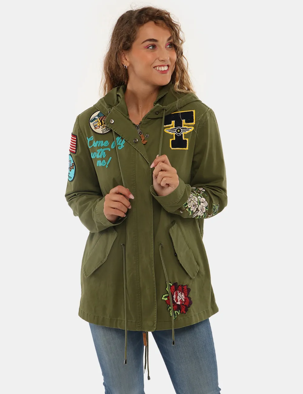Giacca  Top Gun con cappuccio