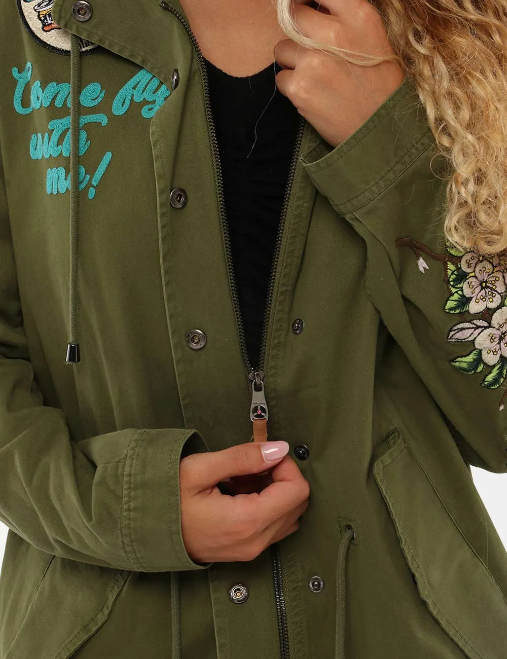 Giacca  Top Gun con cappuccio
