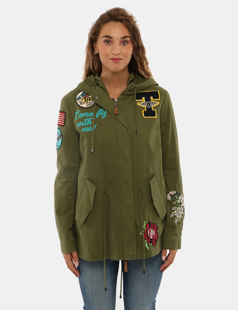 Giacca  Top Gun con cappuccio