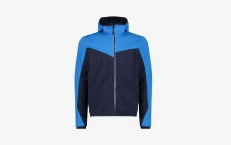 Giacca Uomo CMP CAMPAGNOLO Softshell 33A2867 34NP Blu Royal