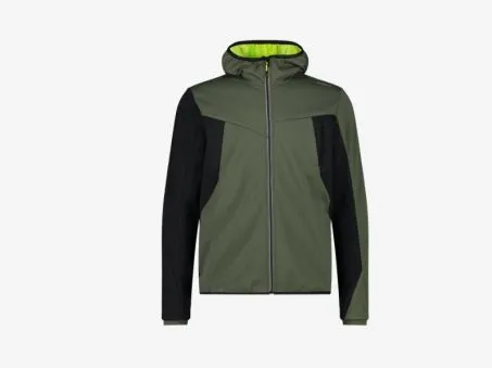 Giacca Uomo CMP CAMPAGNOLO Softshell 33A2867 E319 Verde