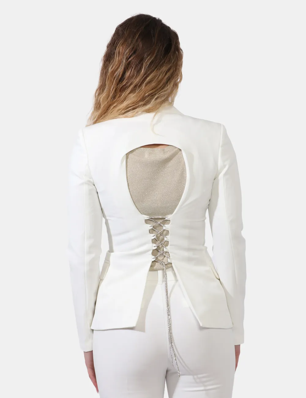 Giacca Yes Zee Bianco