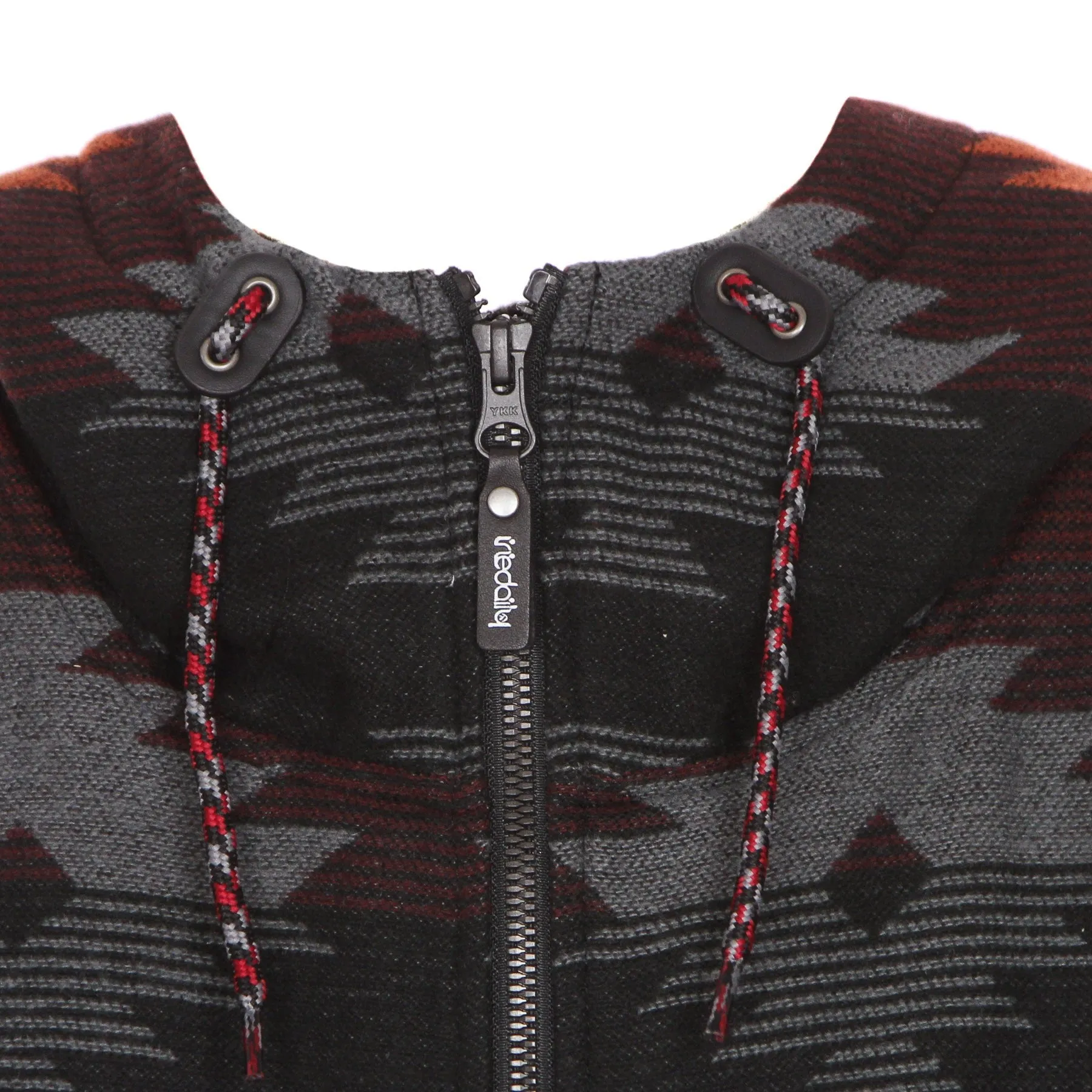 Giubbotto Uomo Santania Hood Jacket Anthra Red