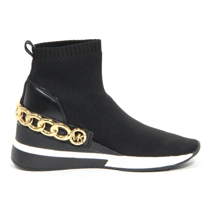 H7925 sneaker donna MICHAEL KORS SKYLER BOOTIE woman stretch shoes