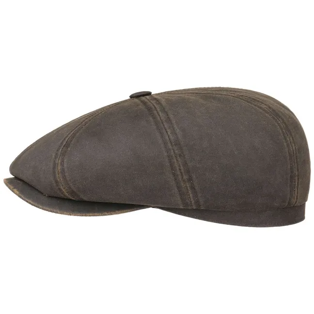      Hatteras Old Cotton Newsboy Cap by Stetson  