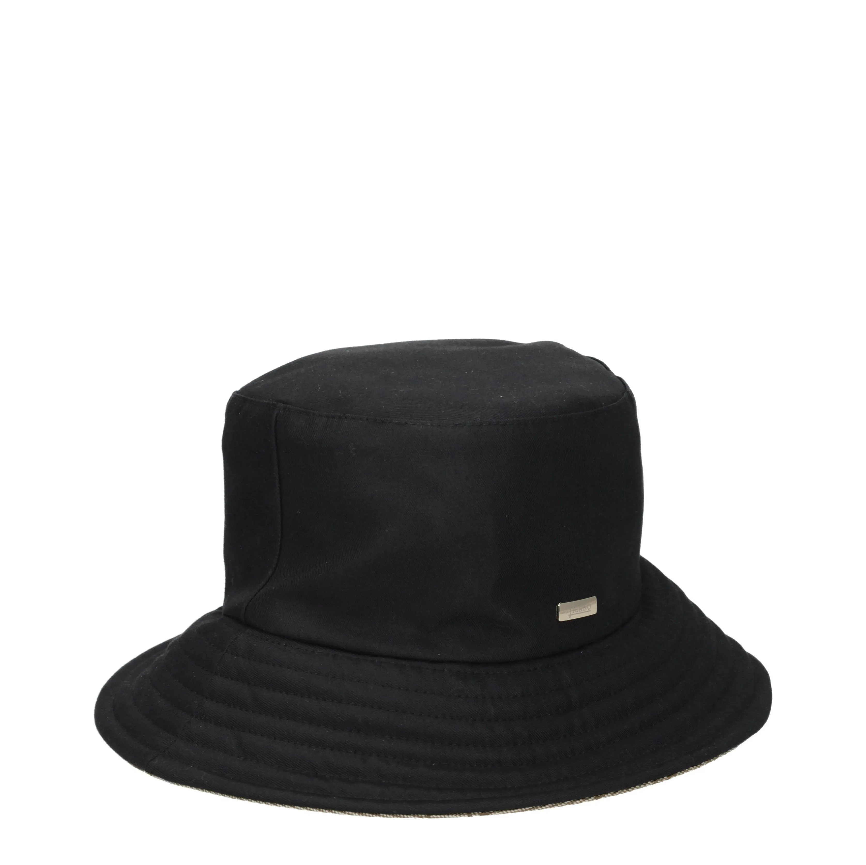 Herno Cappelli Uomo Cotone Nero