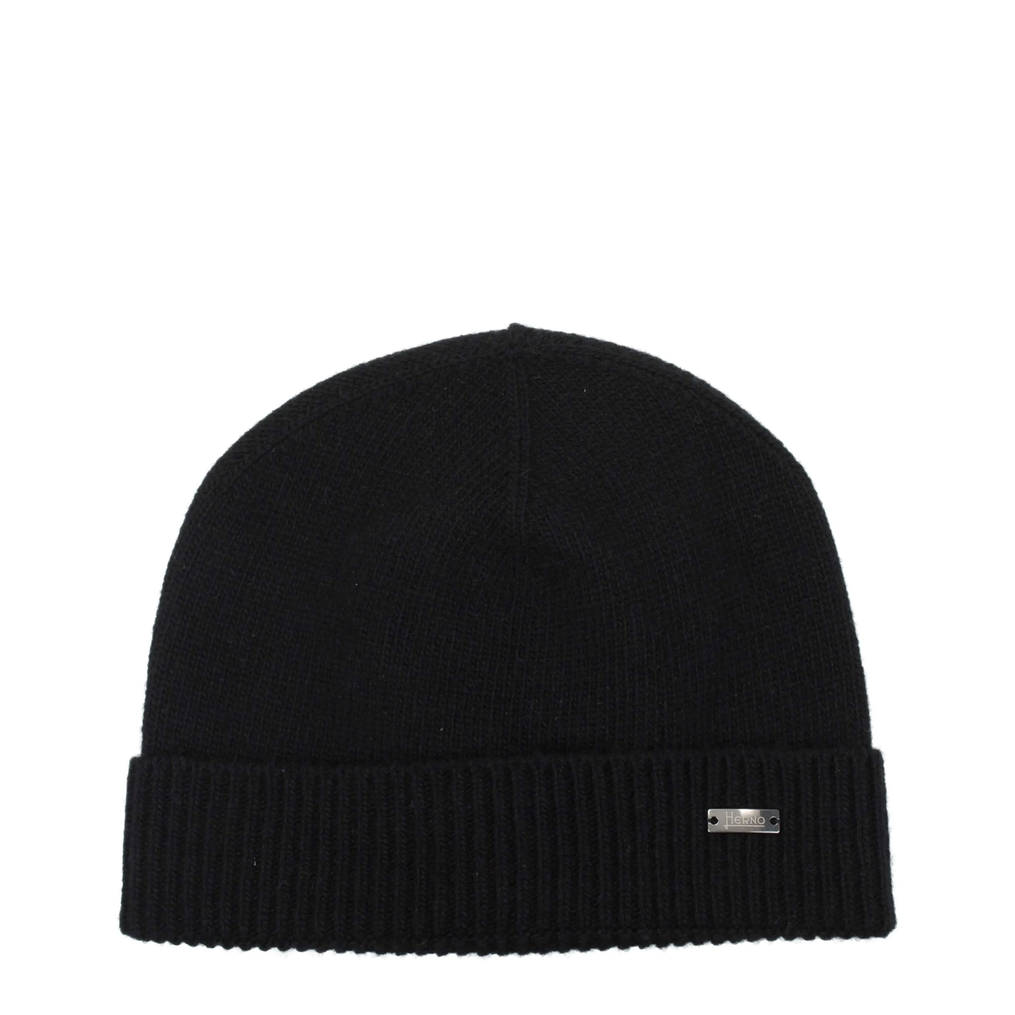 Herno Cappelli Uomo Lana Nero