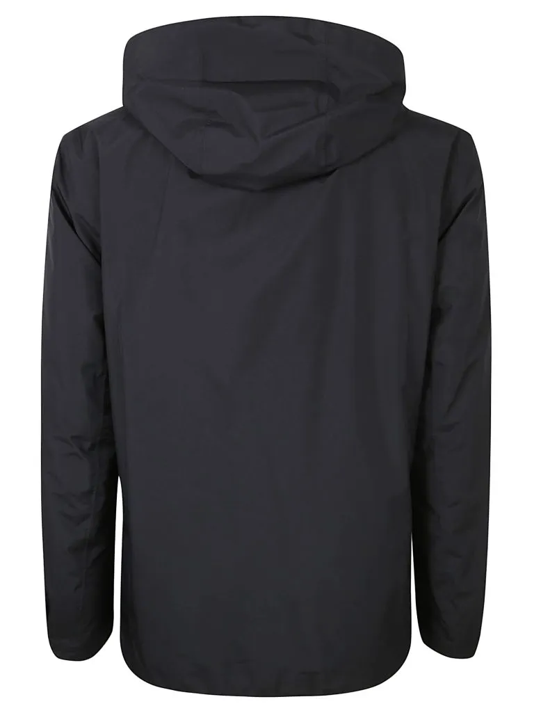 HERNO LAMINARFIELD JACKET IN GORETEX 2 LAYERS Black