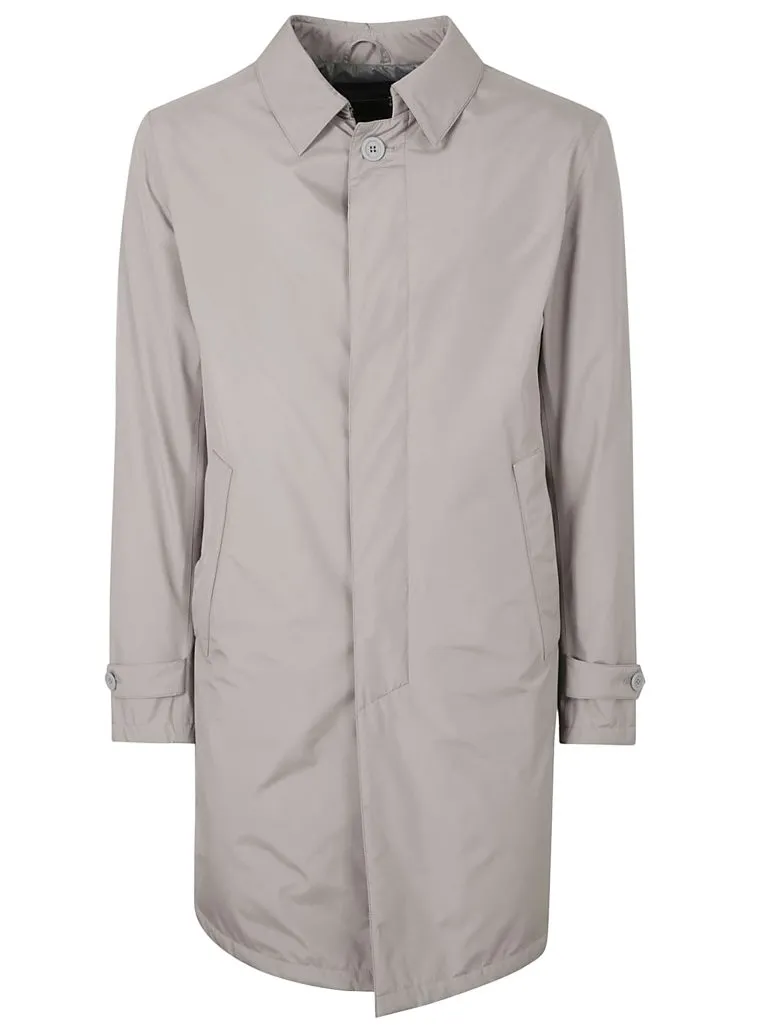 HERNO LAMINARpiumino uomo lungo Grey