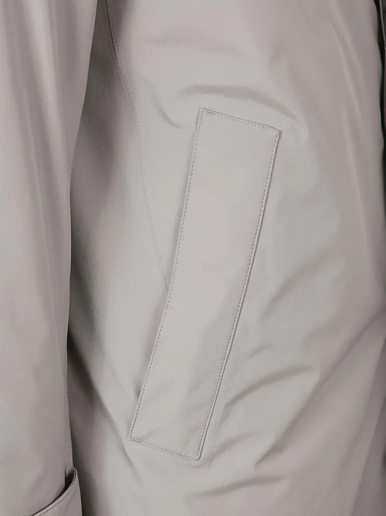 HERNO LAMINARpiumino uomo lungo Grey