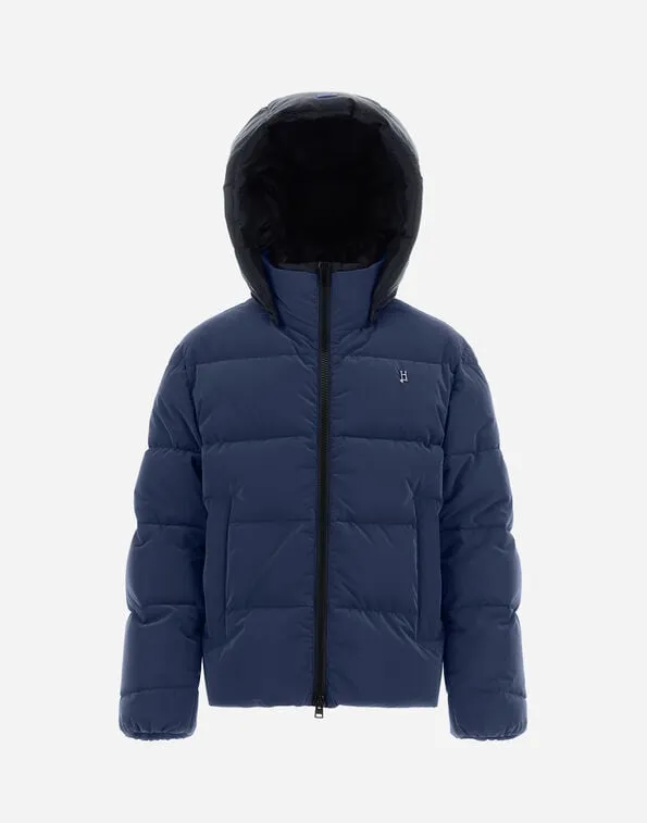 Herno piumino blu corto