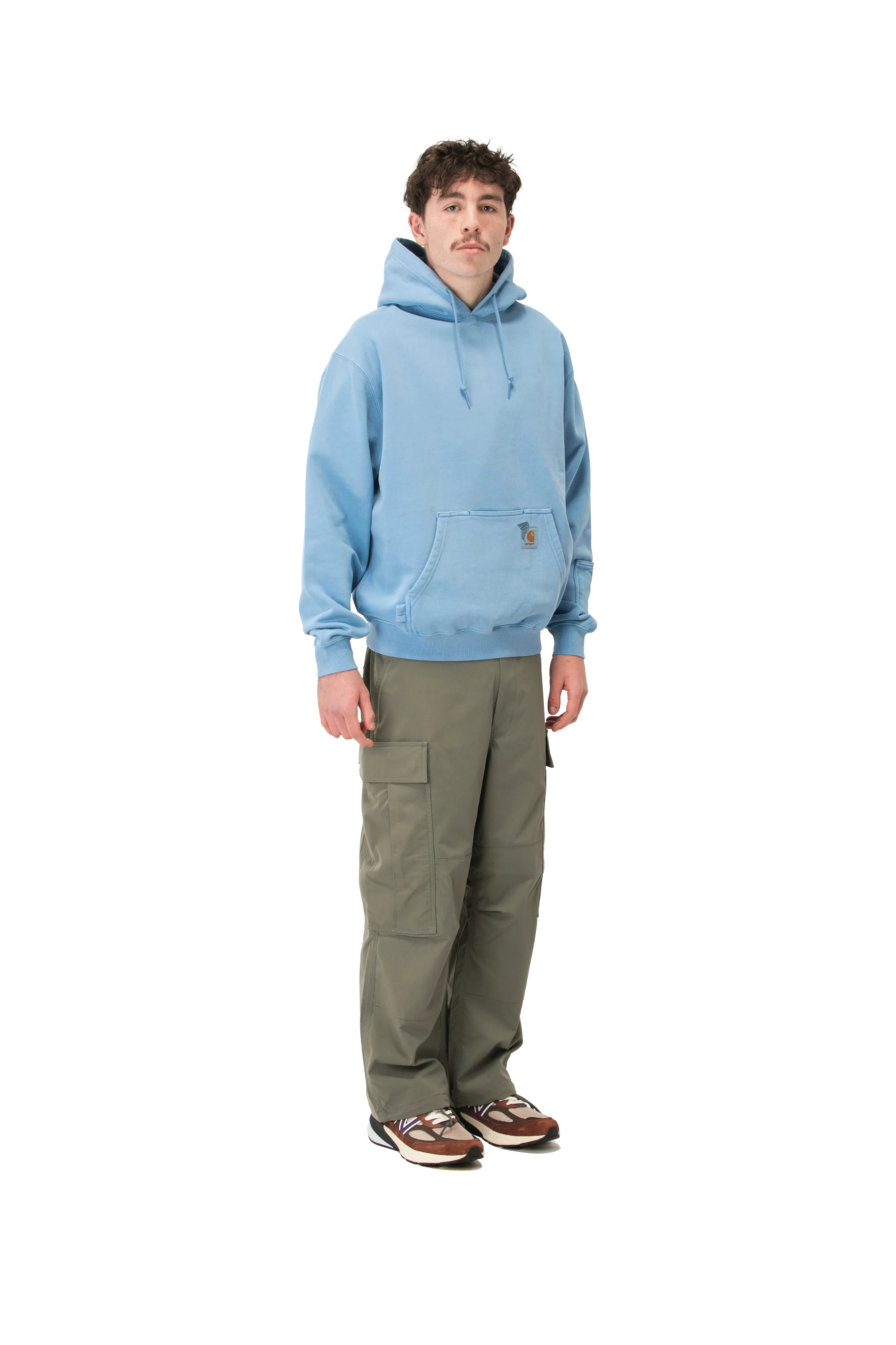 Hooded Pigment Dyed Sweat