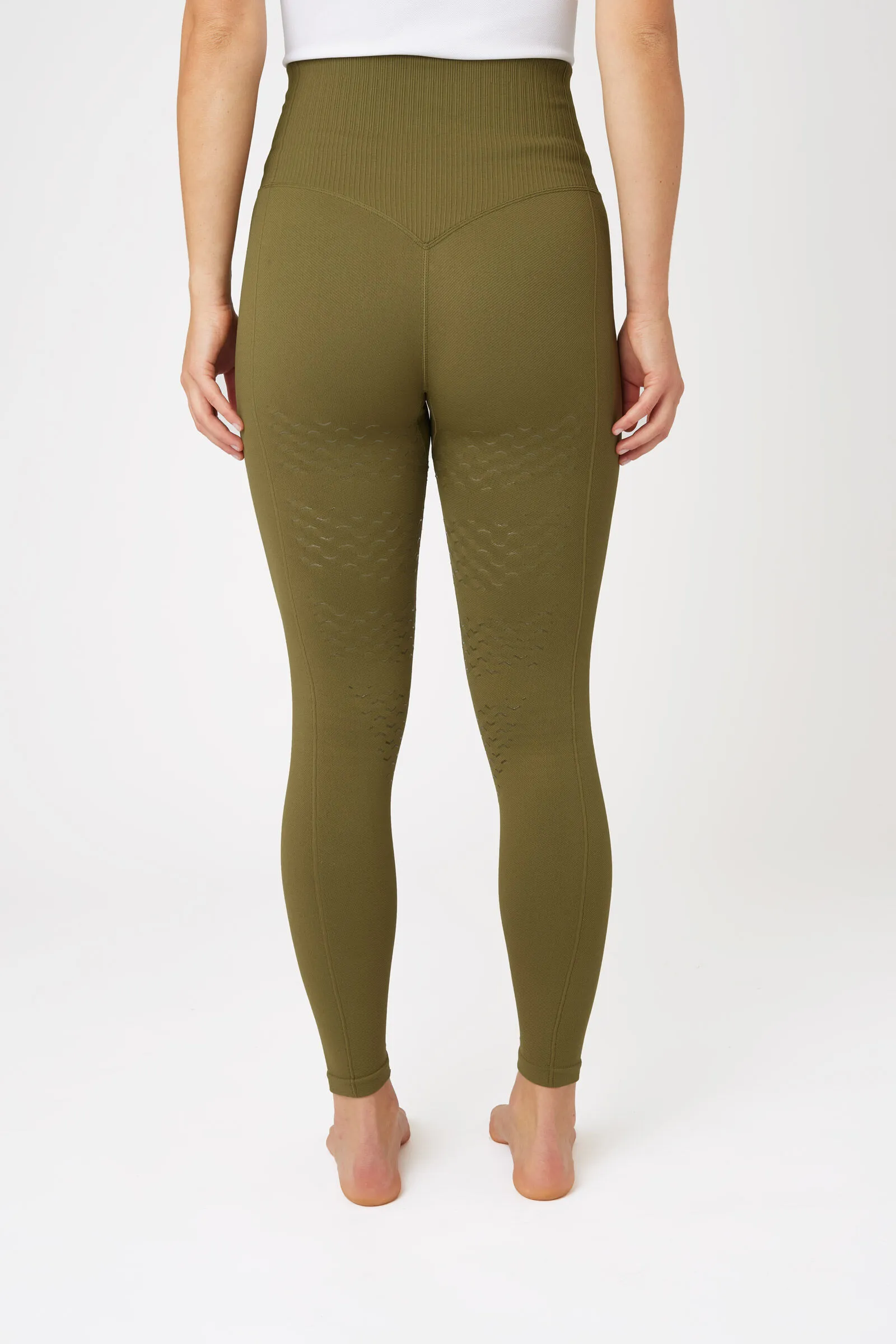 Horze Melissa Leggins termici da equitazione senza cuciture da donna