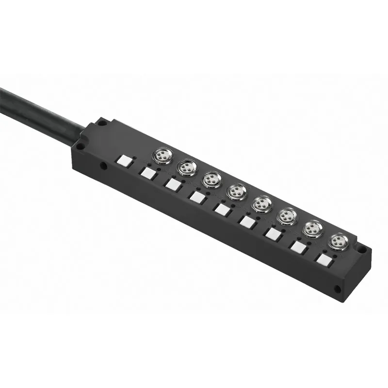 Hub attuatore Weidmüller, 3 porte, connettore M8