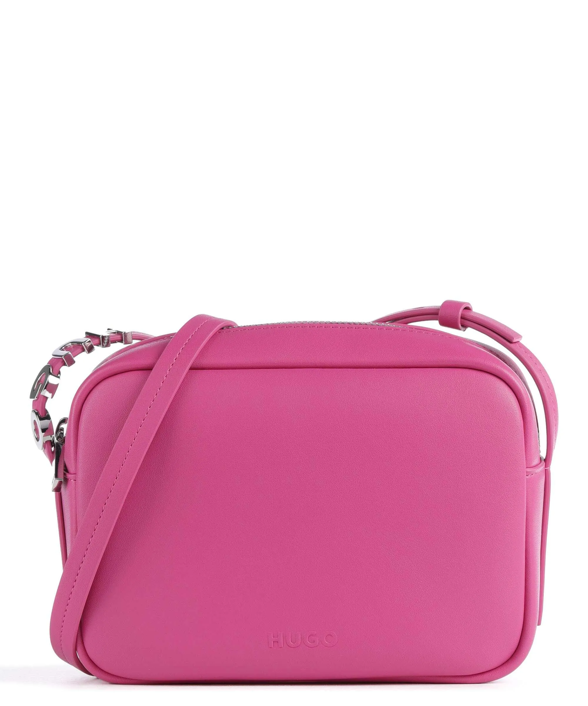  Hugo Mel Borsa a tracolla pelle sintetica pink  