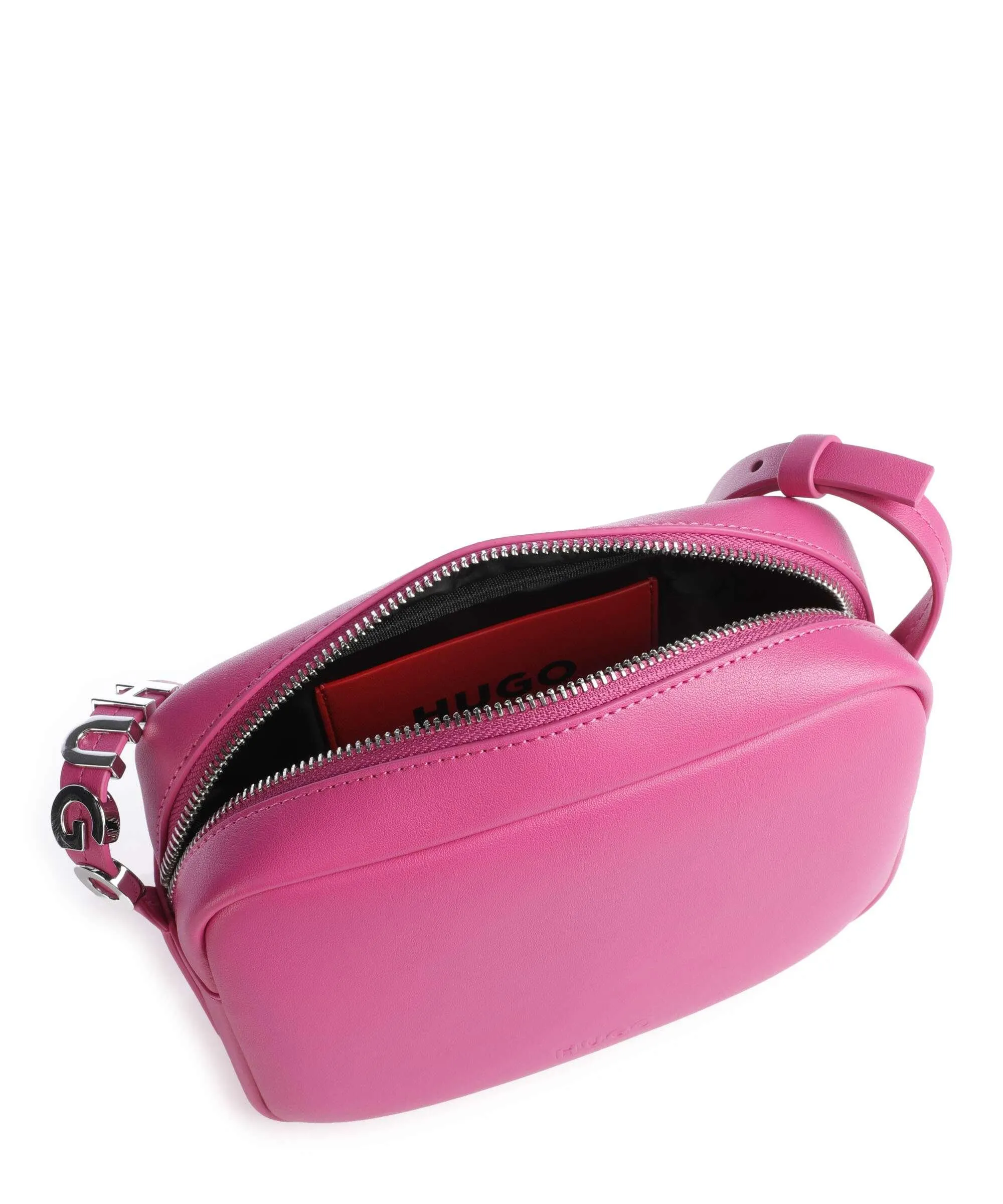 Hugo Mel Borsa a tracolla pelle sintetica pink  
