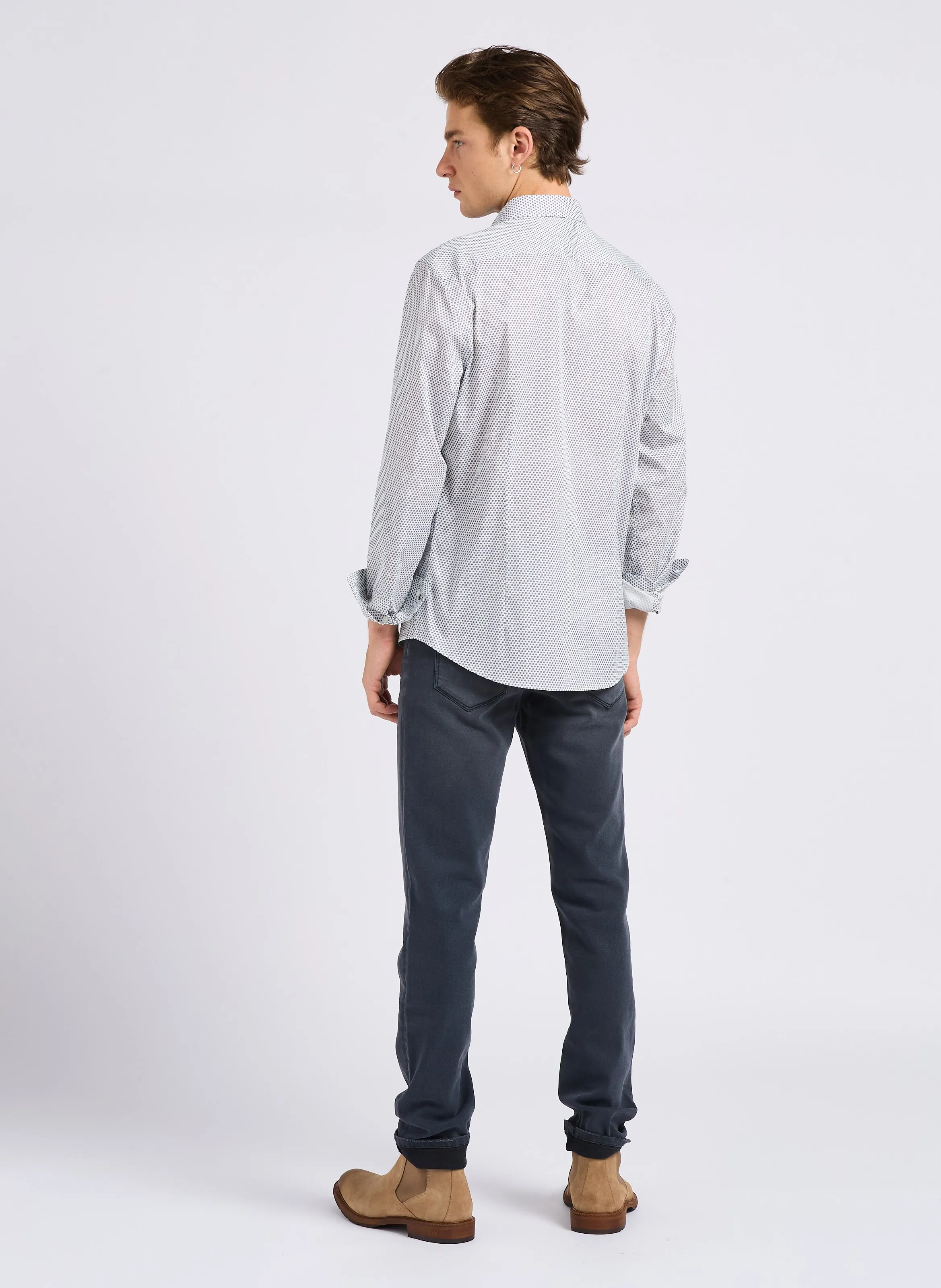  IKKS   Jeans slim in misto cotone | Grigio