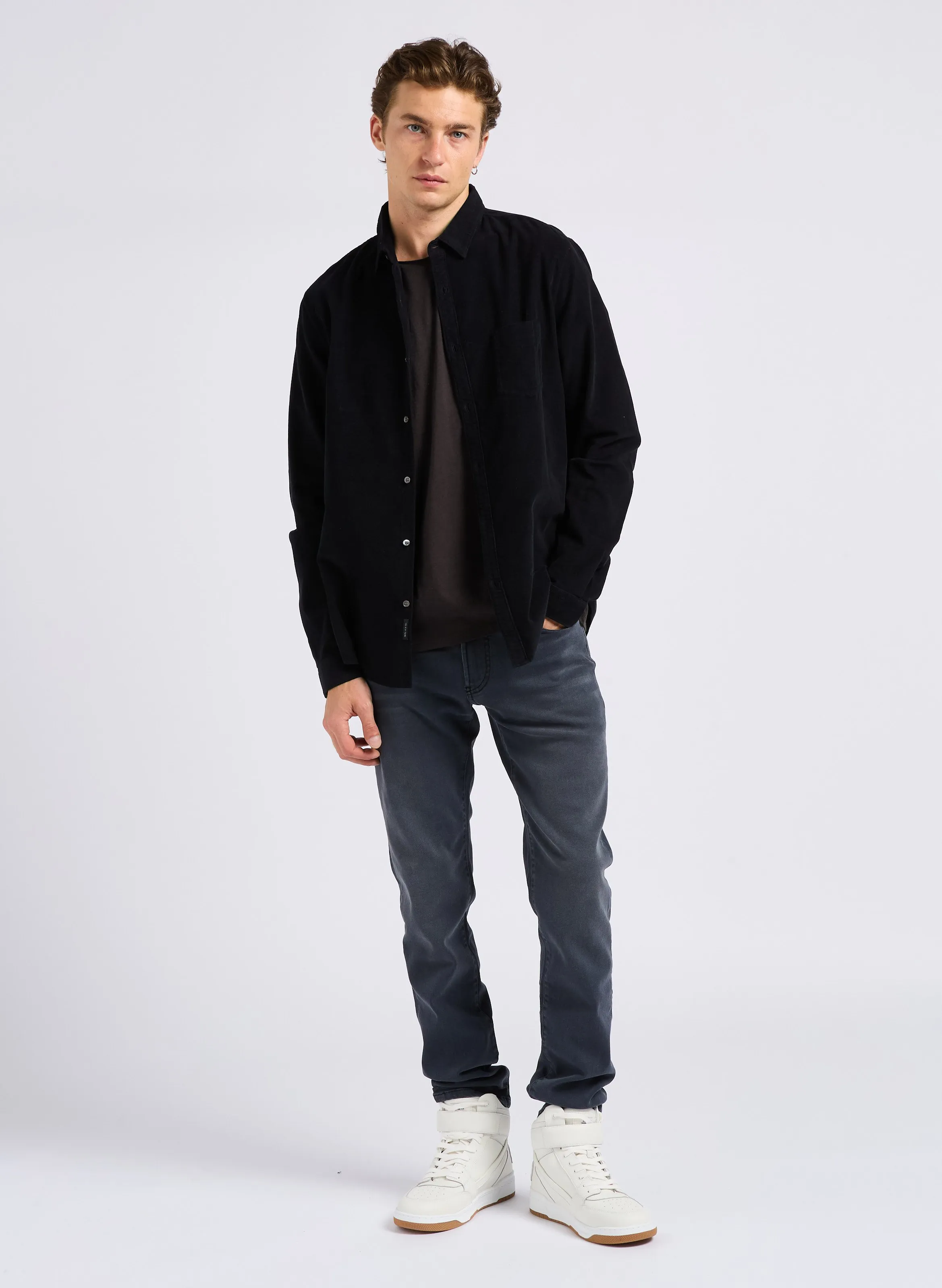 IKKS   Jeans slim in misto cotone | Grigio