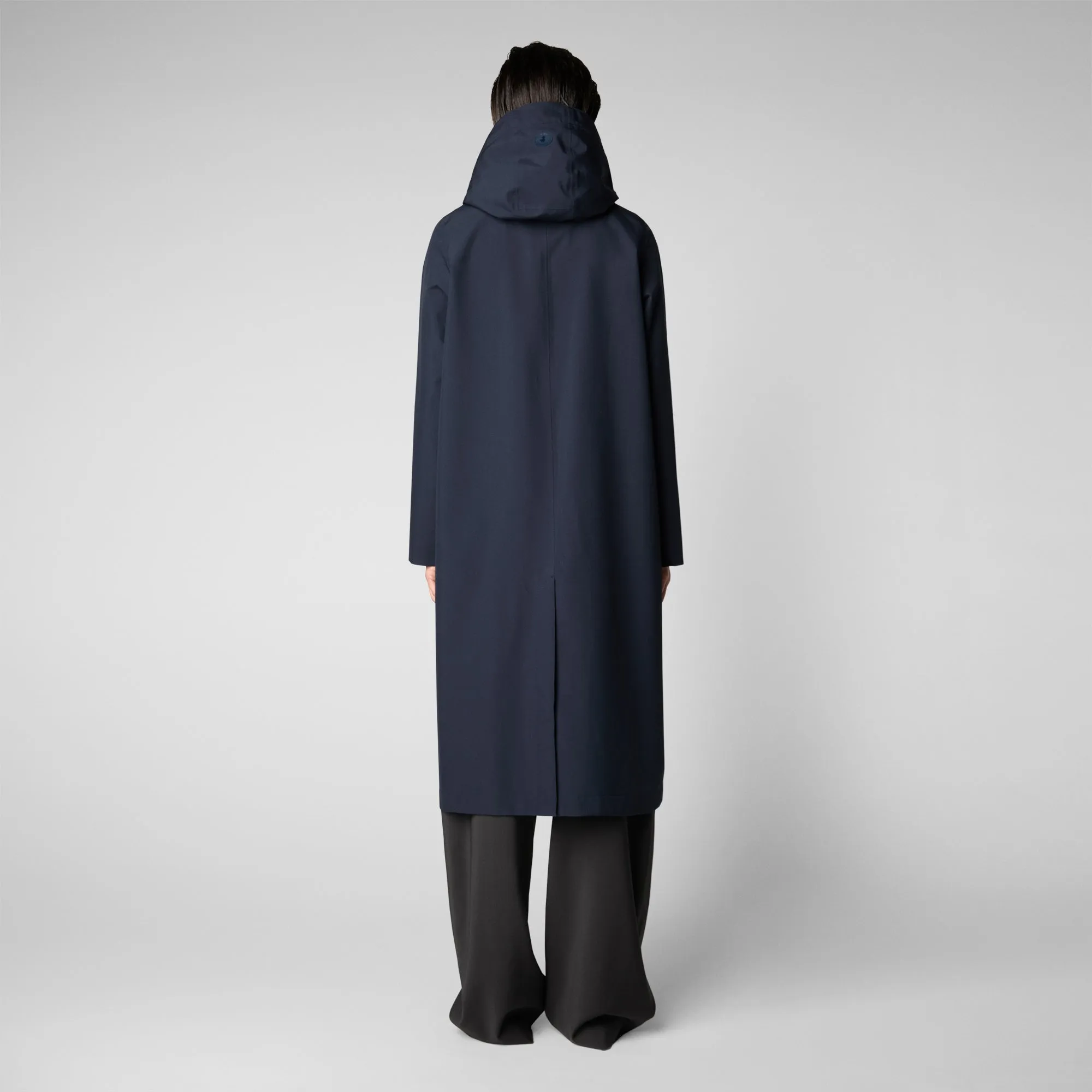Impermeabile donna Asia blu Nero