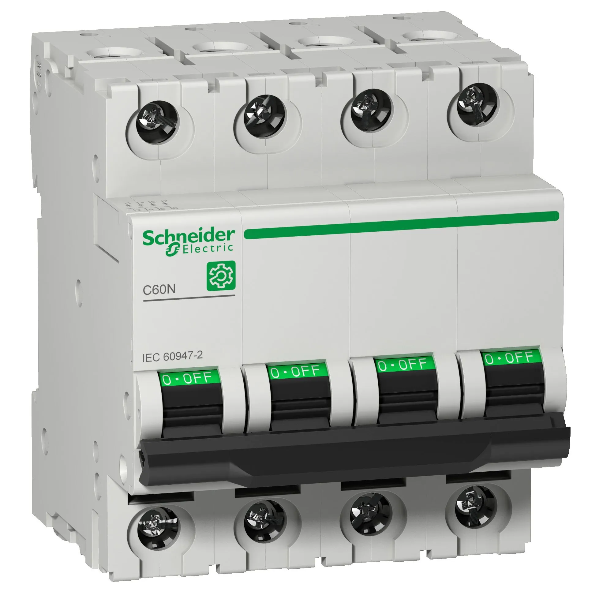 Interruttore magnetotermico Schneider Electric, 4P 63A 40 kA, Tipo B