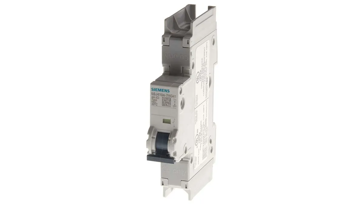 Interruttore magnetotermico Siemens, 1P 2A 14 kA, Tipo C