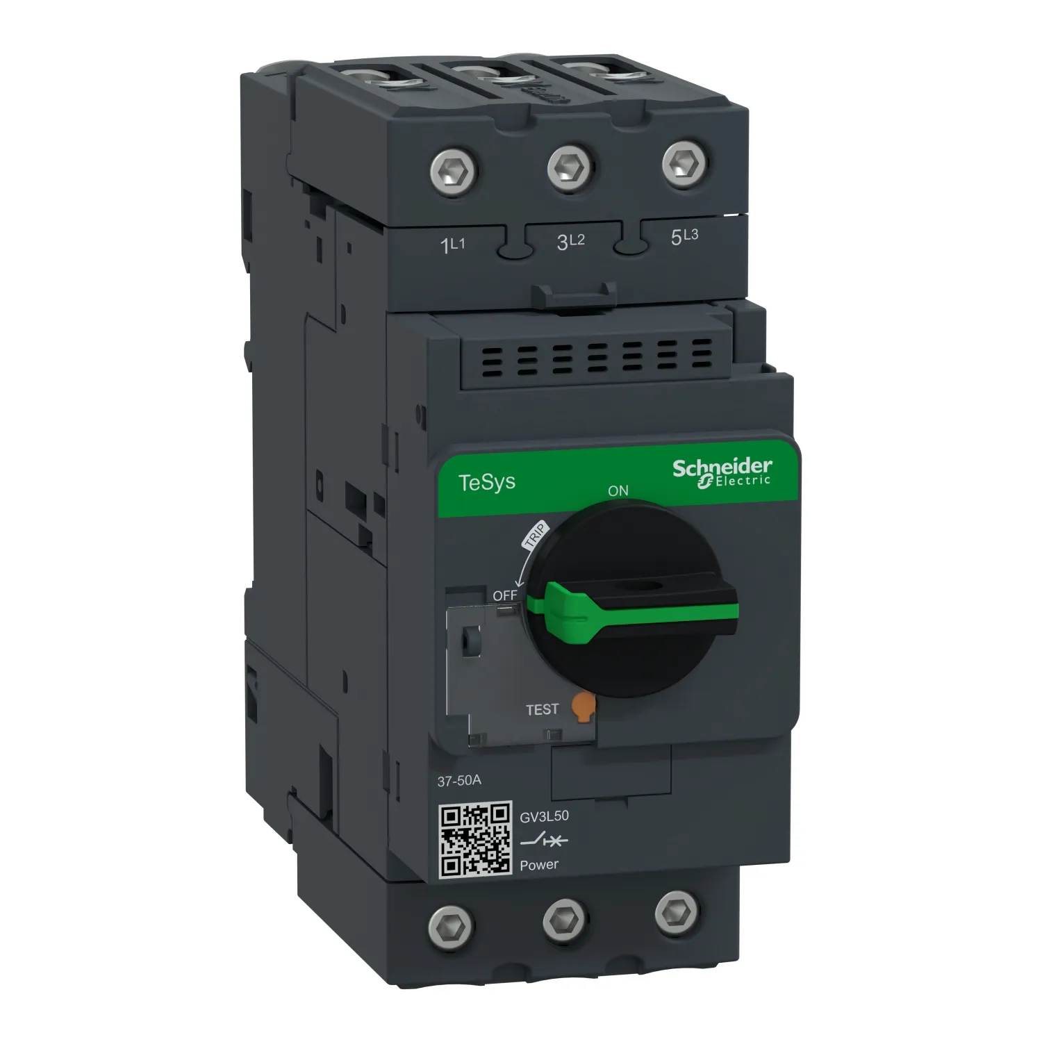 Interruttore termico Schneider Electric GV3, 3 poli, 50A, 690V