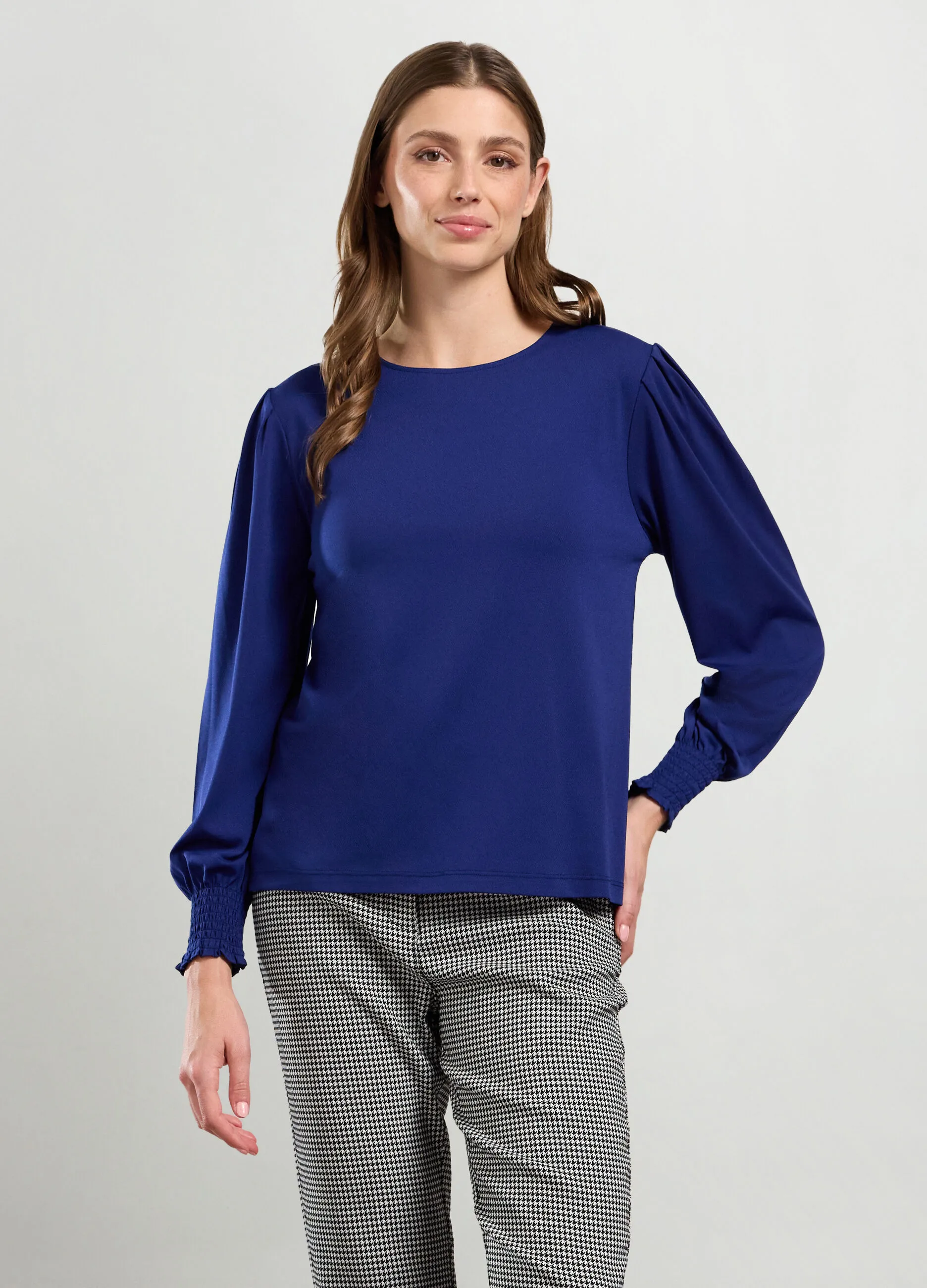 IWIE  T-shirt in tessuto stretch donna