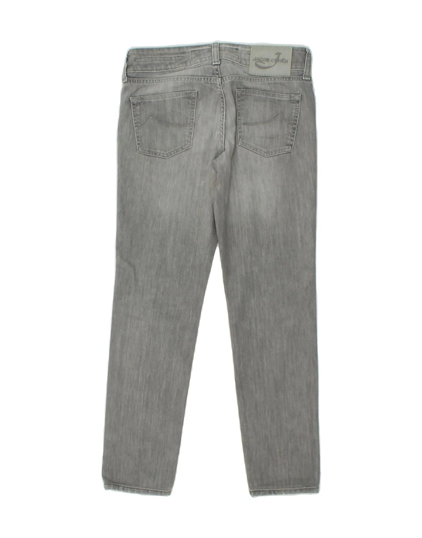 JACOB COHEN Womens Slim Jeans W28 L27 Grey Cotton