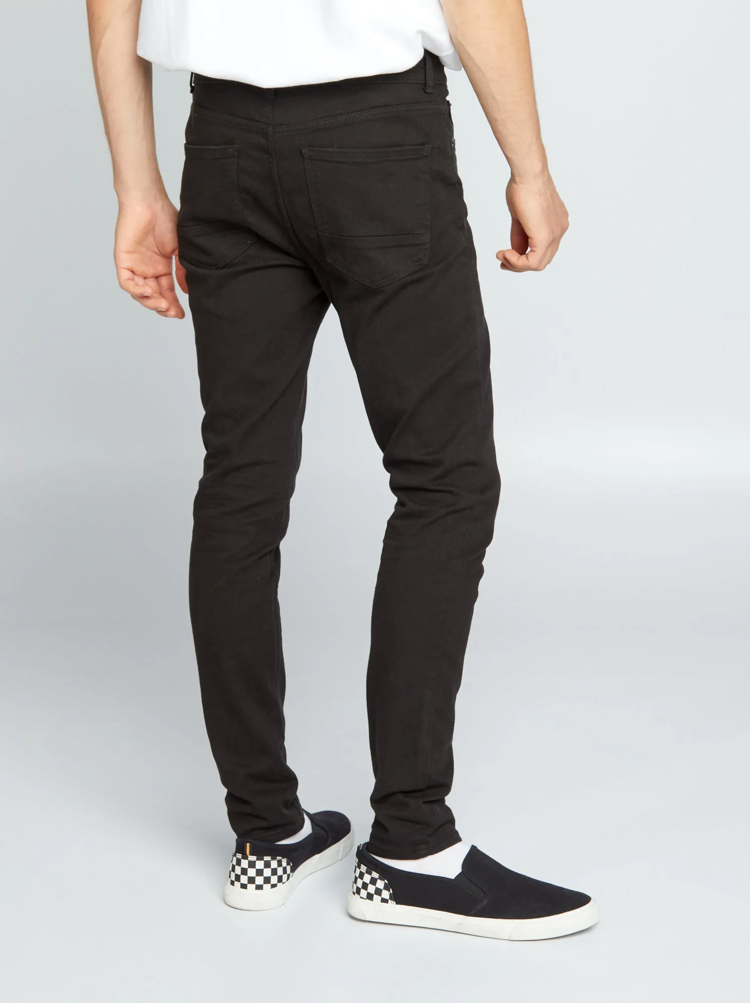 Jeans skinny eco-sostenibili - Nero