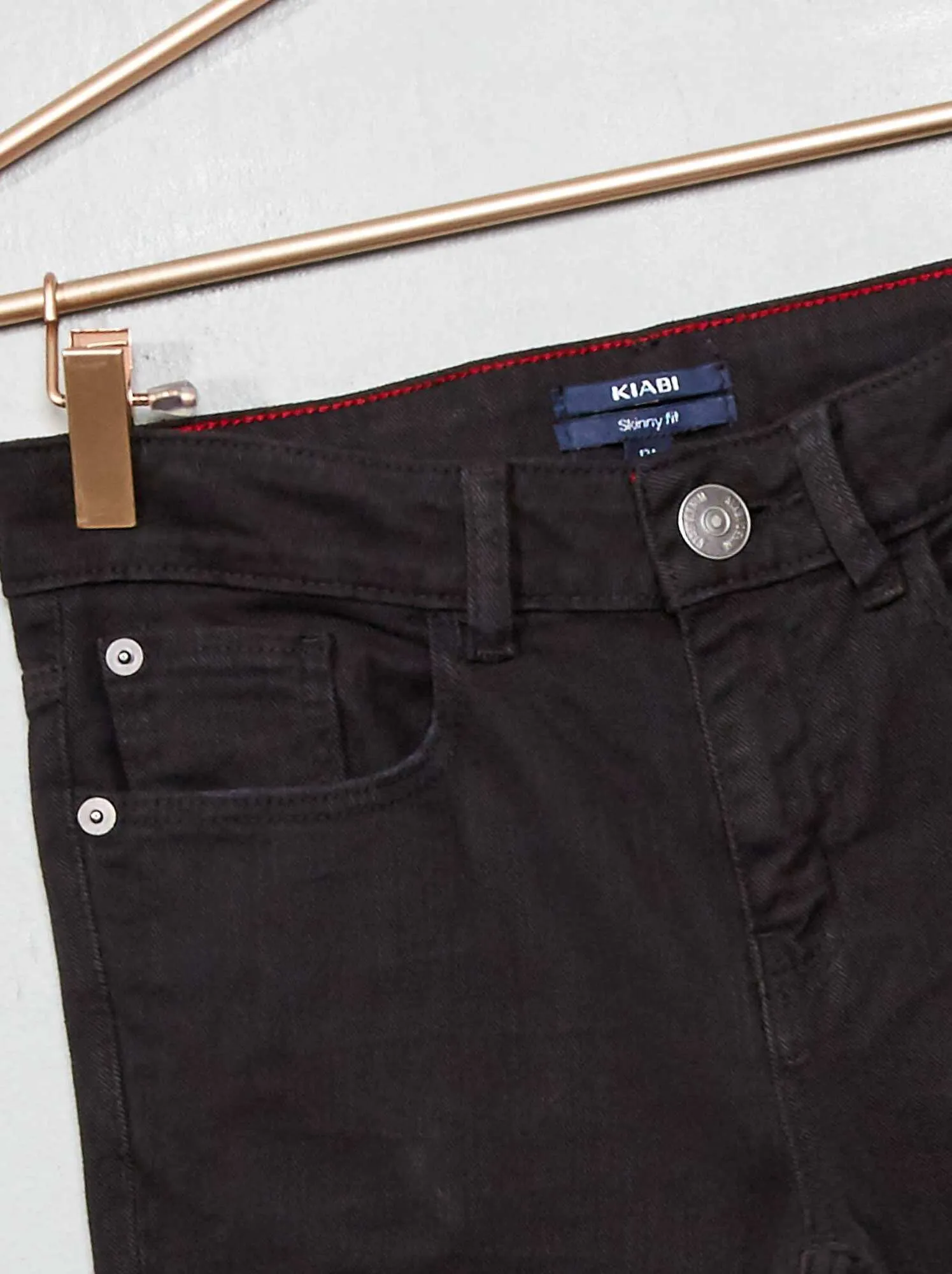 Jeans skinny eco-sostenibili - Nero
