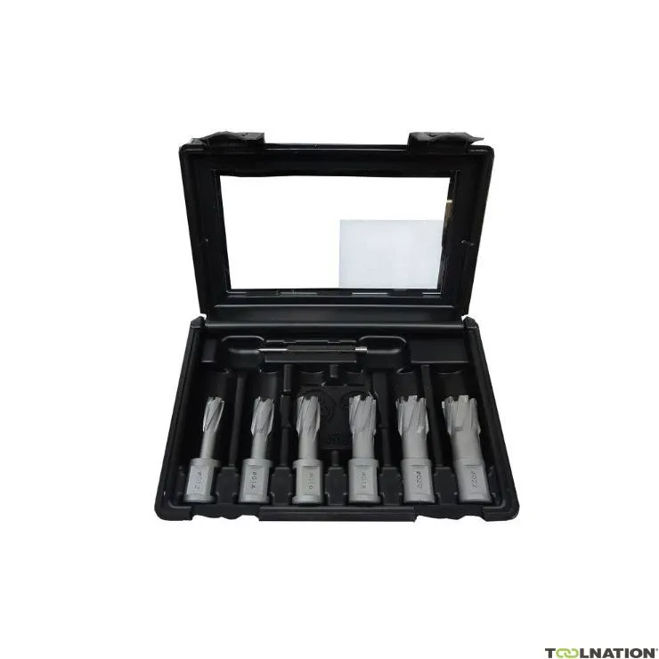Jepson 490148 Set di carotatrici HSS L=30mm in confezione 1x12, 1x14, 1x16, 1x18,1x20